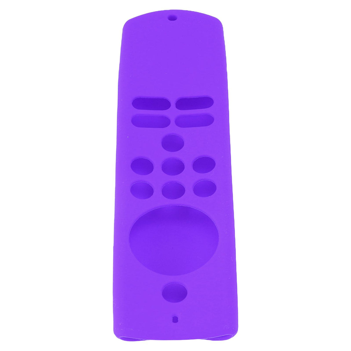 Remote Control Cover Silicone Soft Anti Slip Shockproof Protective Remote Sleeve With Lanyard for Fire TV Stick Lite Purple