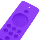 Remote Control Cover Silicone Soft Anti Slip Shockproof Protective Remote Sleeve With Lanyard for Fire TV Stick Lite Purple - Extra Image
