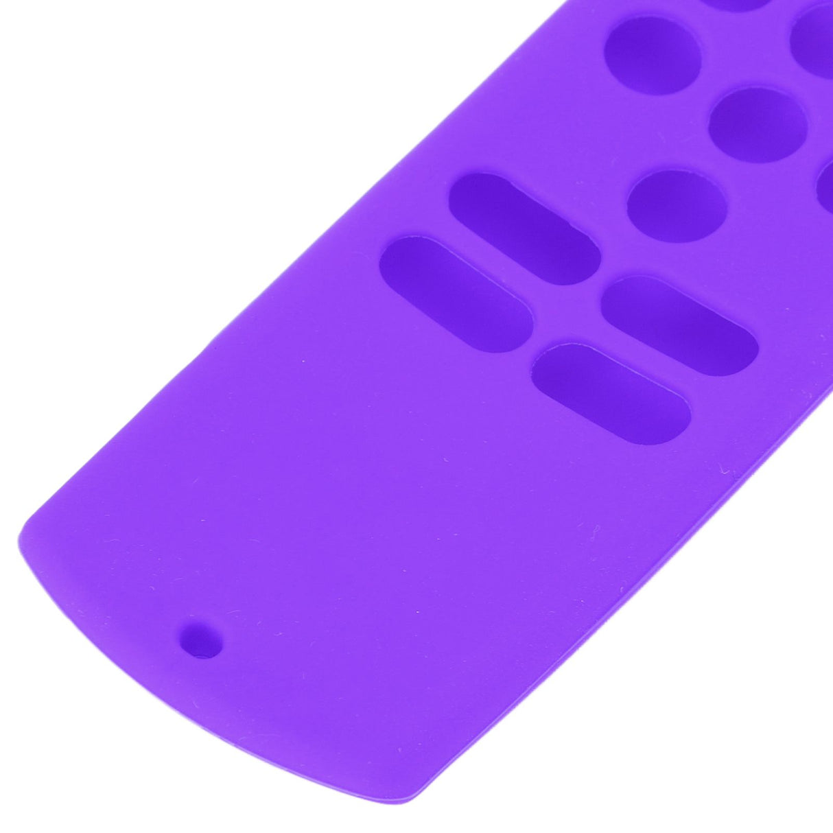 Remote Control Cover Silicone Soft Anti Slip Shockproof Protective Remote Sleeve With Lanyard for Fire TV Stick Lite Purple