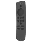 Remote Control Cover Silicone Soft Anti Slip Shockproof Protective Remote Sleeve With Lanyard for Fire TV Stick Lite Dark Grey