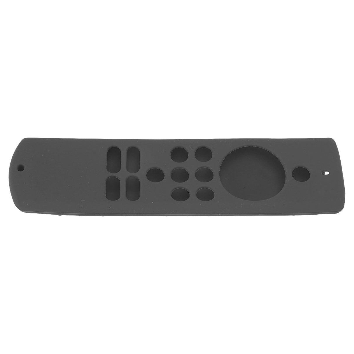 Remote Control Cover Silicone Soft Anti Slip Shockproof Protective Remote Sleeve With Lanyard for Fire TV Stick Lite Dark Grey