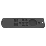 Remote Control Cover Silicone Soft Anti Slip Shockproof Protective Remote Sleeve With Lanyard for Fire TV Stick Lite Dark Grey