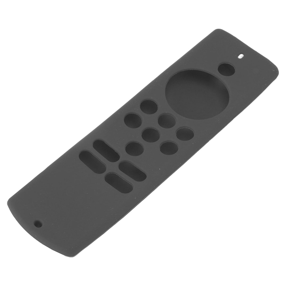 Remote Control Cover Silicone Soft Anti Slip Shockproof Protective Remote Sleeve With Lanyard for Fire TV Stick Lite Dark Grey