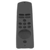 Remote Control Cover Silicone Soft Anti Slip Shockproof Protective Remote Sleeve With Lanyard for Fire TV Stick Lite Dark Grey - Rear View