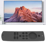 Remote Control Cover Silicone Soft Anti Slip Shockproof Protective Remote Sleeve With Lanyard for Fire TV Stick Lite Dark Grey