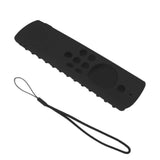 Silicone Remote Protective Cover Washable Remote Control Case Shockproof Remote Protector for Fire TV Stick Lite Black