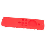 Silicone Remote Protective Cover Washable Remote Control Case Shockproof Remote Protector for Fire TV Stick Lite Red