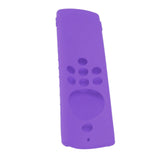 Silicone Remote Protective Cover Washable Remote Control Case Shockproof Remote Protector for Fire TV Stick Lite Purple