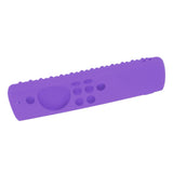 Silicone Remote Protective Cover Washable Remote Control Case Shockproof Remote Protector for Fire TV Stick Lite Purple