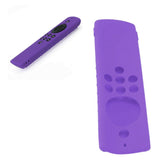 Silicone Remote Protective Cover Washable Remote Control Case Shockproof Remote Protector for Fire TV Stick Lite Purple