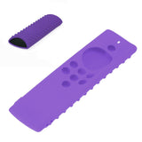 Silicone Remote Protective Cover Washable Remote Control Case Shockproof Remote Protector for Fire TV Stick Lite Purple