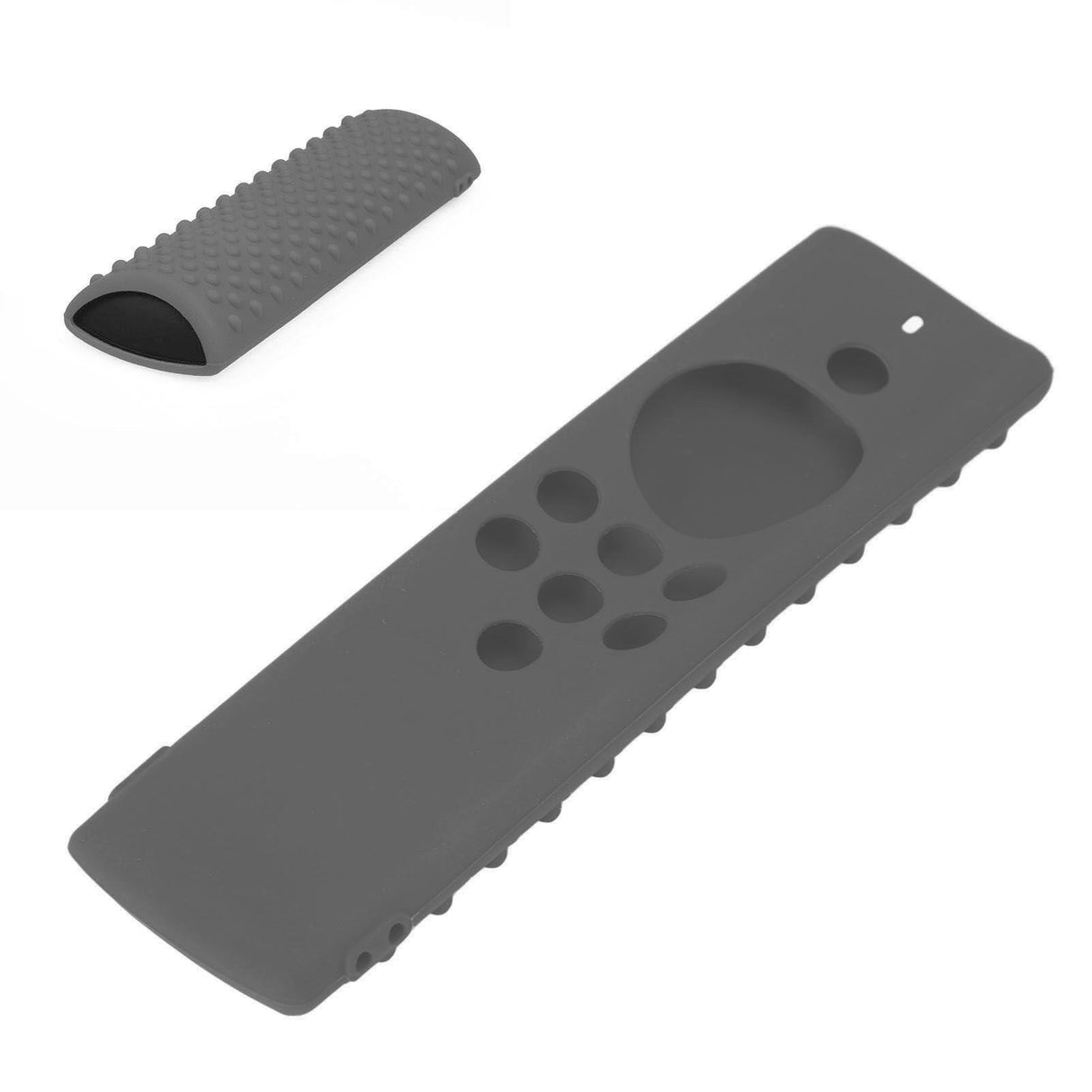 Silicone Remote Protective Cover Washable Remote Control Case Shockproof Remote Protector for Fire TV Stick Lite Dark Grey