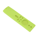Anti Slip Remote Control Protective Cover Silicone Case for Xiaomi Mi Box S for Xiaomi Mi TV Stick Fluorescent Green - Front View