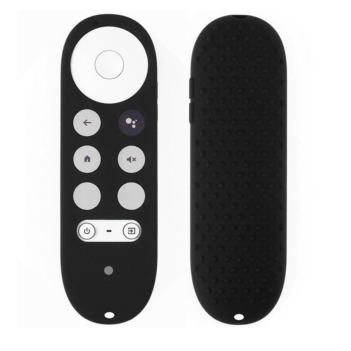Remote Control Protective Cover Silicone Case for Chromecast with Google TV Remote Controller Black