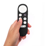 Remote Control Protective Cover Silicone Case for Chromecast with Google TV Remote Controller Black - Extra Image