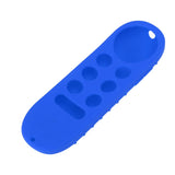Remote Control Protective Cover Silicone Case for Chromecast with Google TV Remote Controller Blue - Front View