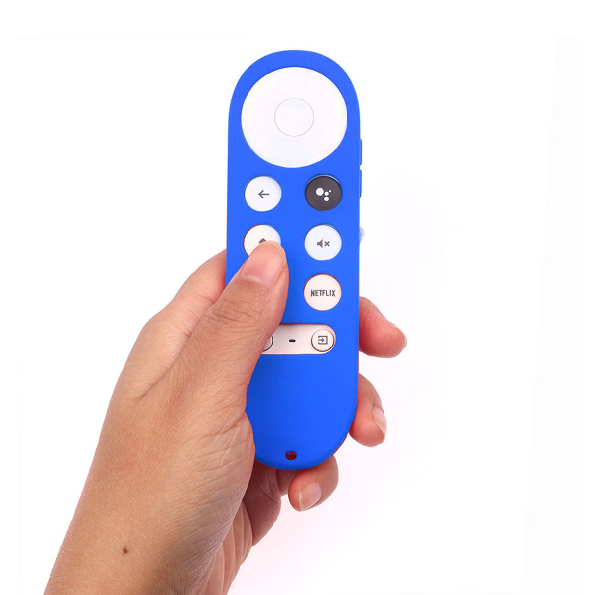 Remote Control Protective Cover Silicone Case for Chromecast with Google TV Remote Controller Blue