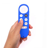 Remote Control Protective Cover Silicone Case for Chromecast with Google TV Remote Controller Blue