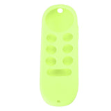 Remote Control Protective Cover Silicone Case for Chromecast with Google TV Remote Controller Fluorescent Green - Top-Down View