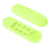 Remote Control Protective Cover Silicone Case for Chromecast with Google TV Remote Controller Fluorescent Green - Low Angle