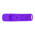 Silicone Remote Protective Cover Shockproof Protective Cover for MR21GA MR 21GC Remote Control Purple