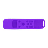 Silicone Remote Protective Cover Shockproof Protective Cover for MR21GA MR 21GC Remote Control Purple - Front View