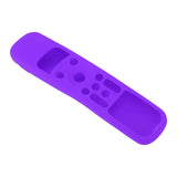Silicone Remote Protective Cover Shockproof Protective Cover for MR21GA MR 21GC Remote Control Purple - Top-Down View