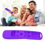 Silicone Remote Protective Cover Shockproof Protective Cover for MR21GA MR 21GC Remote Control Purple
