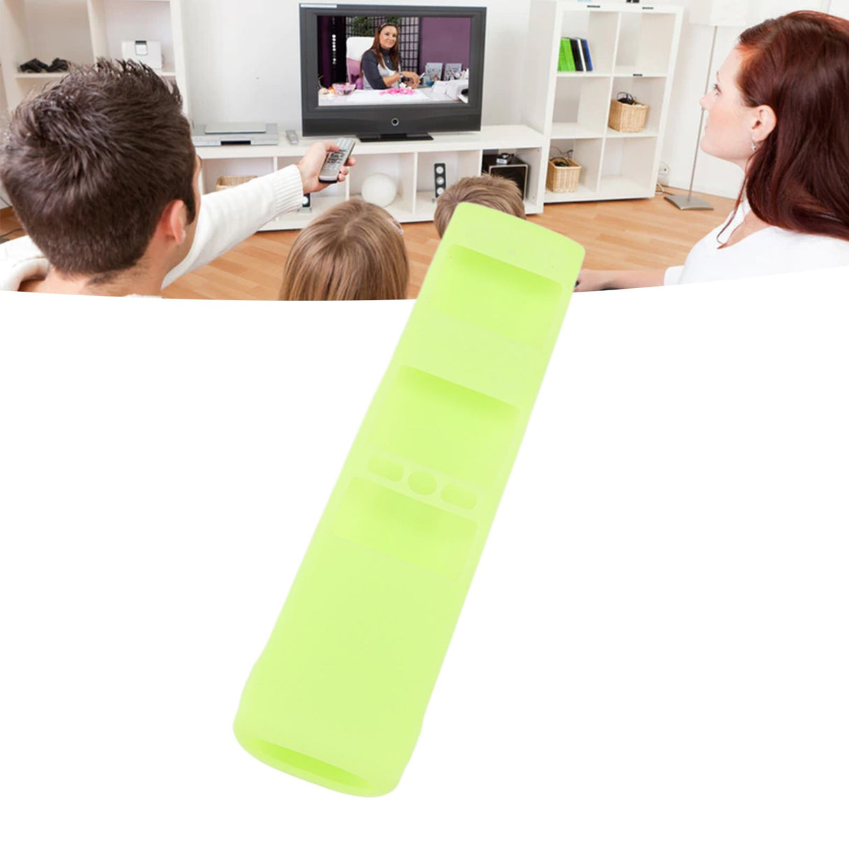Silicone Protective Case for LG AN MR700 AKB75455602 Remote Control Anti Drop Protective Cover Skin Friendly Luminous Green