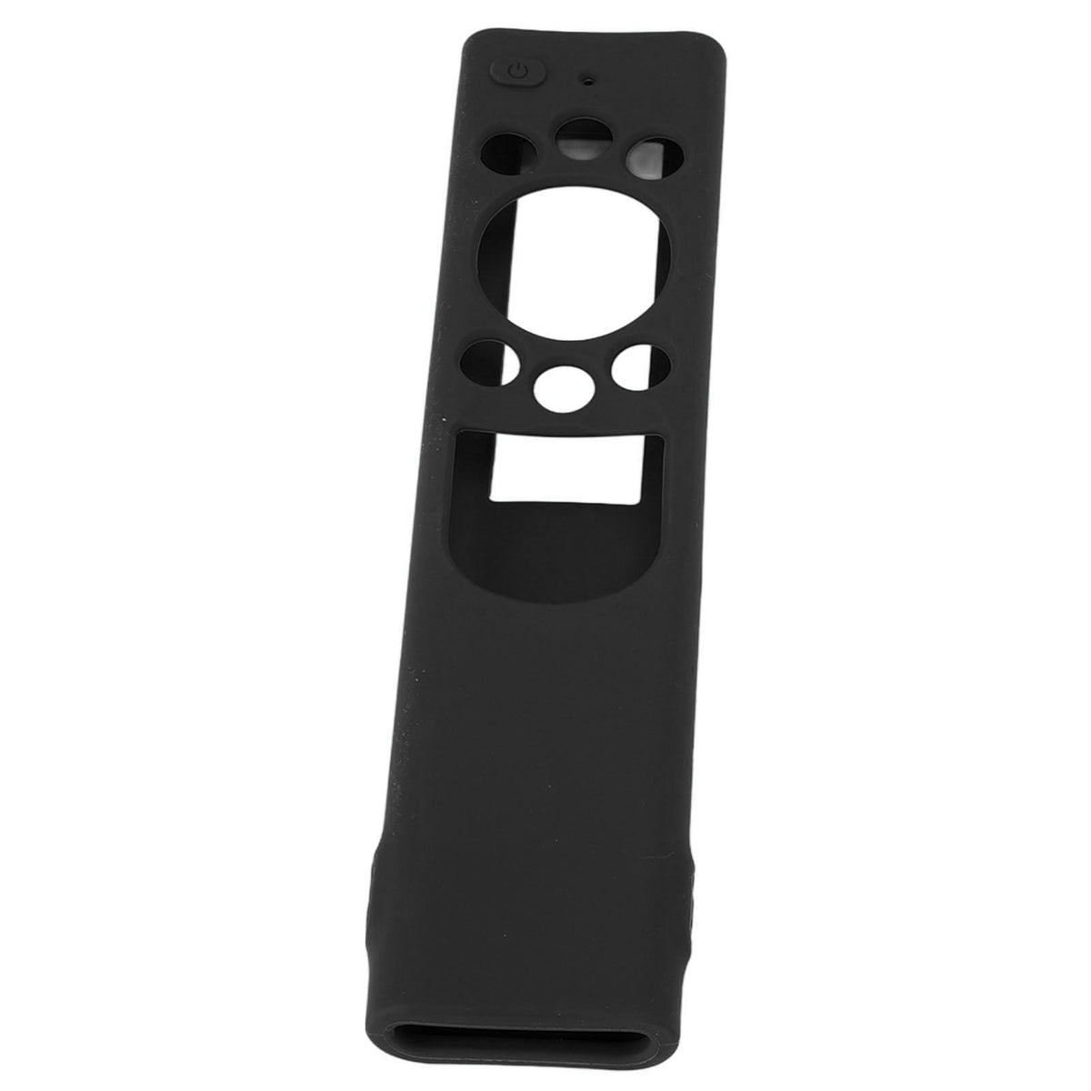Anti Drop Remote Control Silicone Protective Cover Solar Cell Remote Control Replacement Cover for Samsung TM2180EcoBN59 Black