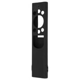 Anti Drop Remote Control Silicone Protective Cover Solar Cell Remote Control Replacement Cover for Samsung TM2180EcoBN59 Black