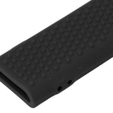 Anti Drop Remote Control Silicone Protective Cover Solar Cell Remote Control Replacement Cover for Samsung TM2180EcoBN59 Black