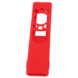Anti Drop Remote Control Silicone Protective Cover Solar Cell Remote Control Replacement Cover for Samsung TM2180EcoBN59 Red