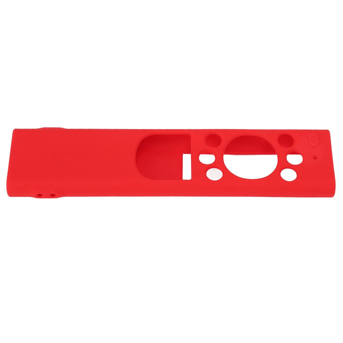 Anti Drop Remote Control Silicone Protective Cover Solar Cell Remote Control Replacement Cover for Samsung TM2180EcoBN59 Red