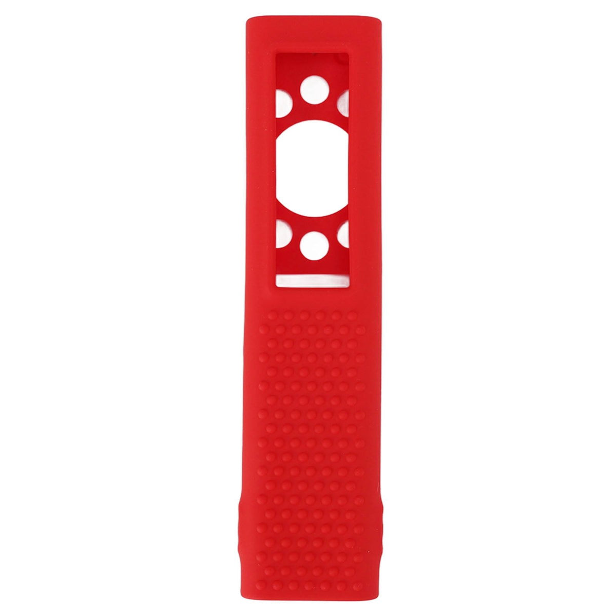 Anti Drop Remote Control Silicone Protective Cover Solar Cell Remote Control Replacement Cover for Samsung TM2180EcoBN59 Red