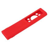 Anti Drop Remote Control Silicone Protective Cover Solar Cell Remote Control Replacement Cover for Samsung TM2180EcoBN59 Red