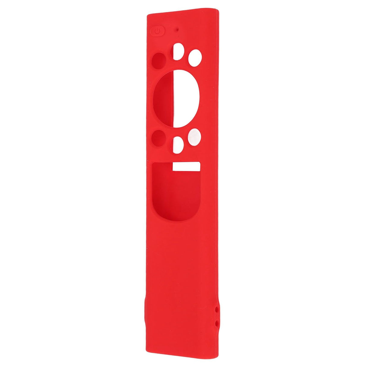 Anti Drop Remote Control Silicone Protective Cover Solar Cell Remote Control Replacement Cover for Samsung TM2180EcoBN59 Red