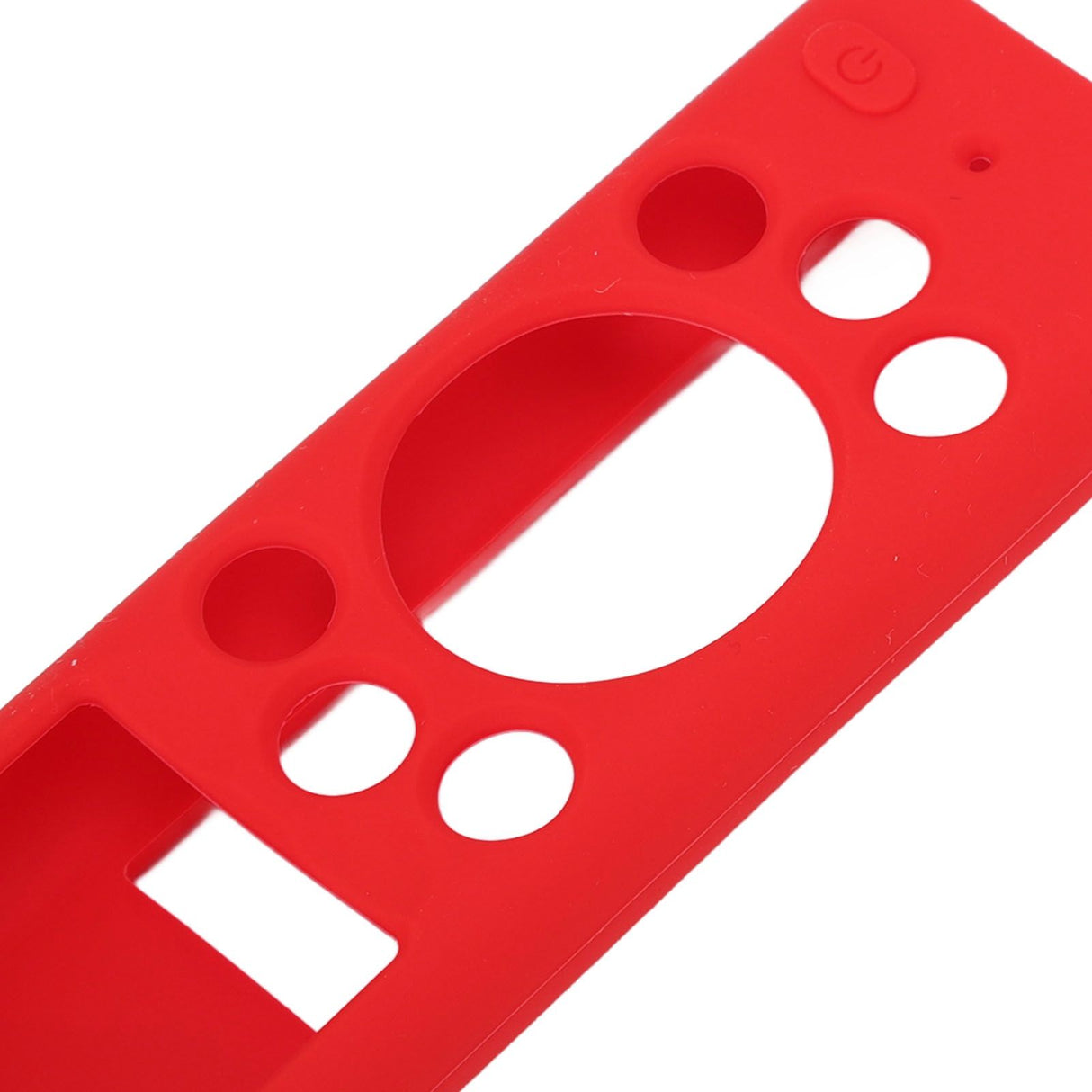 Anti Drop Remote Control Silicone Protective Cover Solar Cell Remote Control Replacement Cover for Samsung TM2180EcoBN59 Red