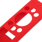 Anti Drop Remote Control Silicone Protective Cover Solar Cell Remote Control Replacement Cover for Samsung TM2180EcoBN59 Red - Extra Image