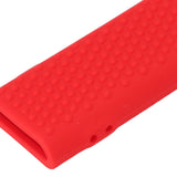 Anti Drop Remote Control Silicone Protective Cover Solar Cell Remote Control Replacement Cover for Samsung TM2180EcoBN59 Red
