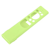 Anti Drop Remote Control Silicone Protective Cover Solar Cell Remote Control Replacement Cover for Samsung TM2180EcoBN59 Luminous Green - Side View