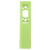Anti Drop Remote Control Silicone Protective Cover Solar Cell Remote Control Replacement Cover for Samsung TM2180EcoBN59 Luminous Green - Rear View