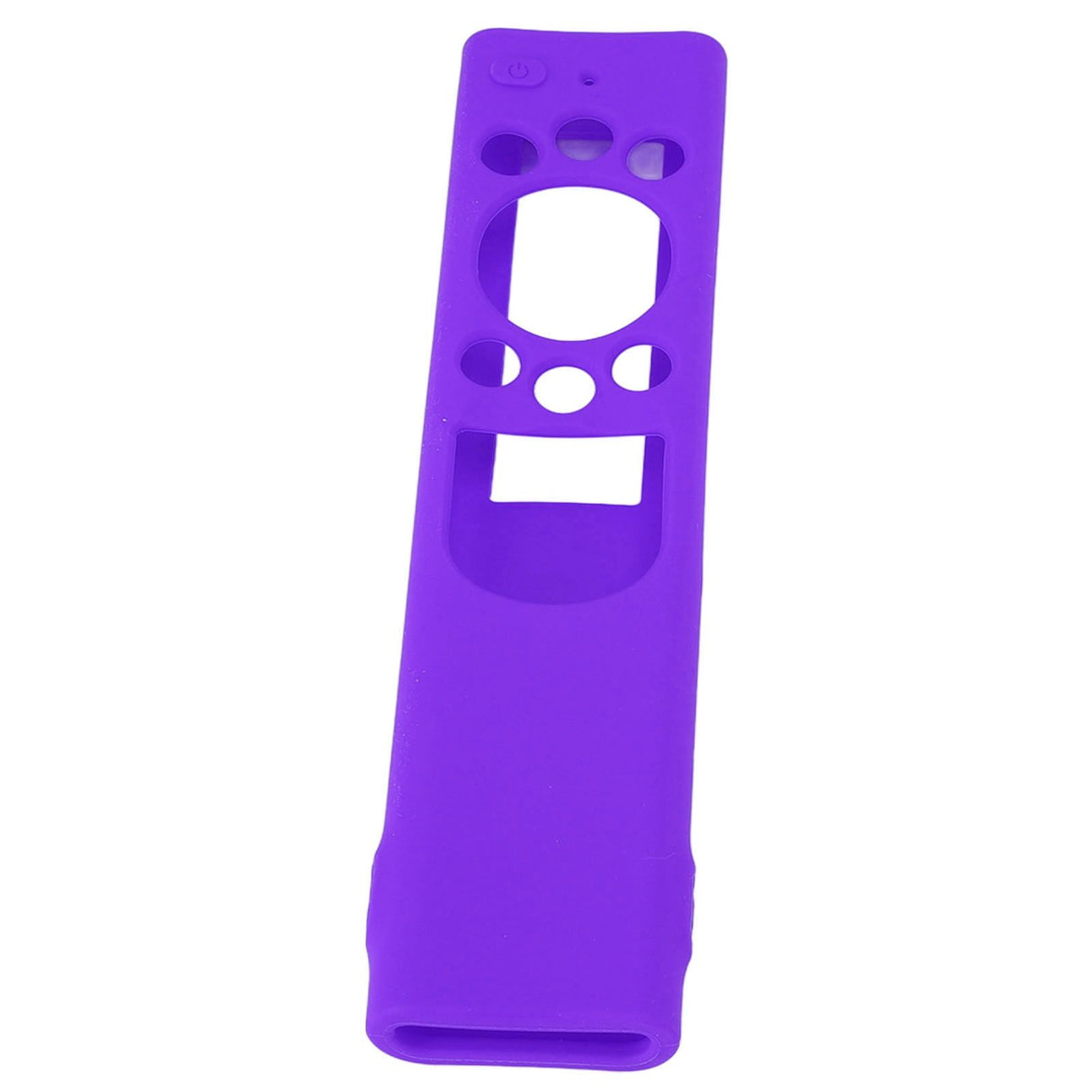 Anti Drop Remote Control Silicone Protective Cover Solar Cell Remote Control Replacement Cover for Samsung TM2180EcoBN59 Purple