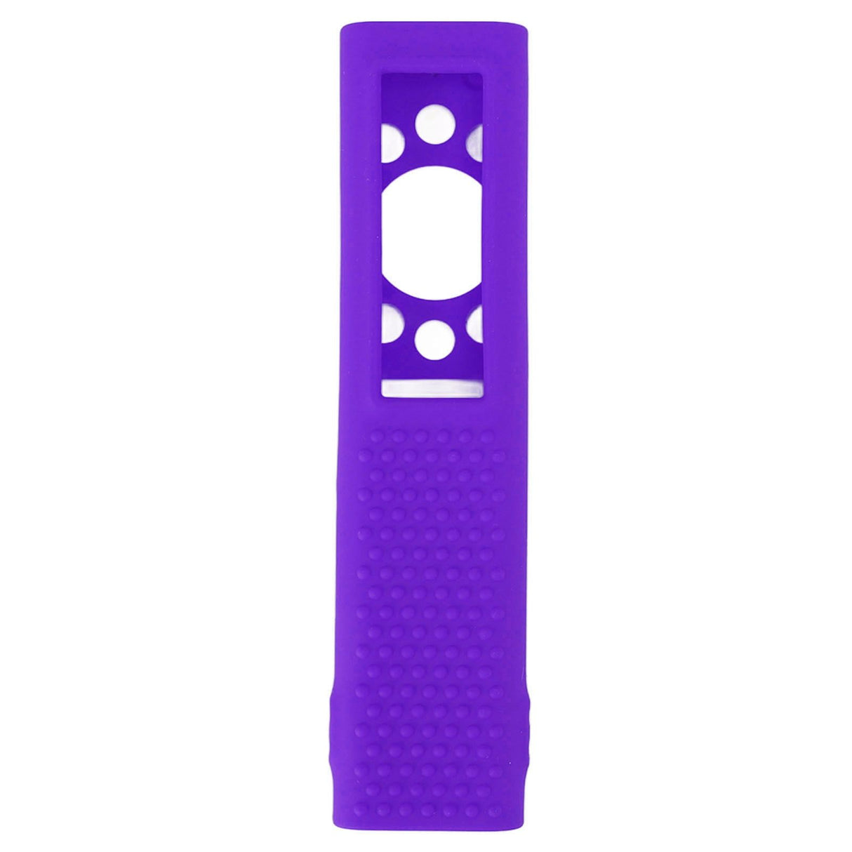Anti Drop Remote Control Silicone Protective Cover Solar Cell Remote Control Replacement Cover for Samsung TM2180EcoBN59 Purple