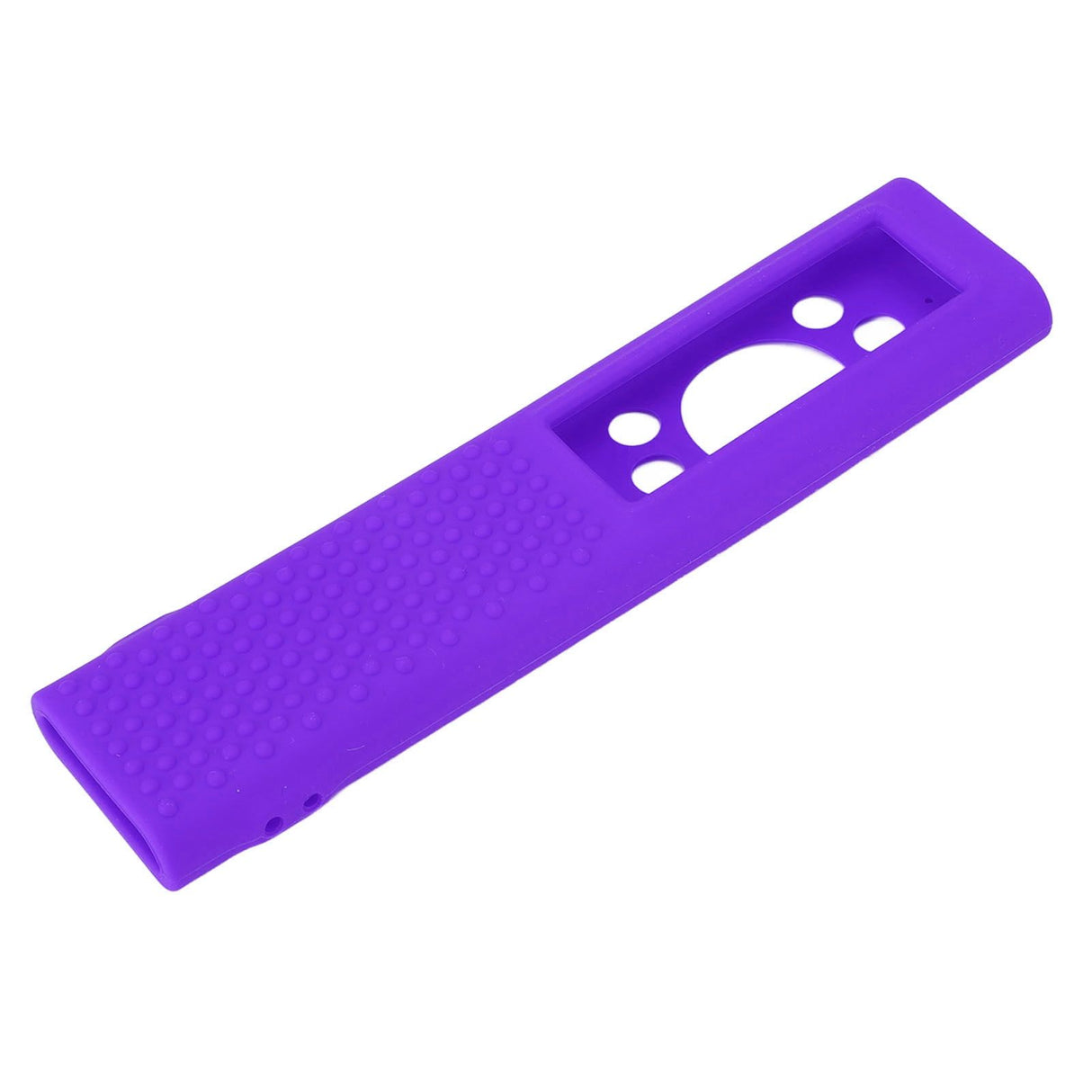 Anti Drop Remote Control Silicone Protective Cover Solar Cell Remote Control Replacement Cover for Samsung TM2180EcoBN59 Purple
