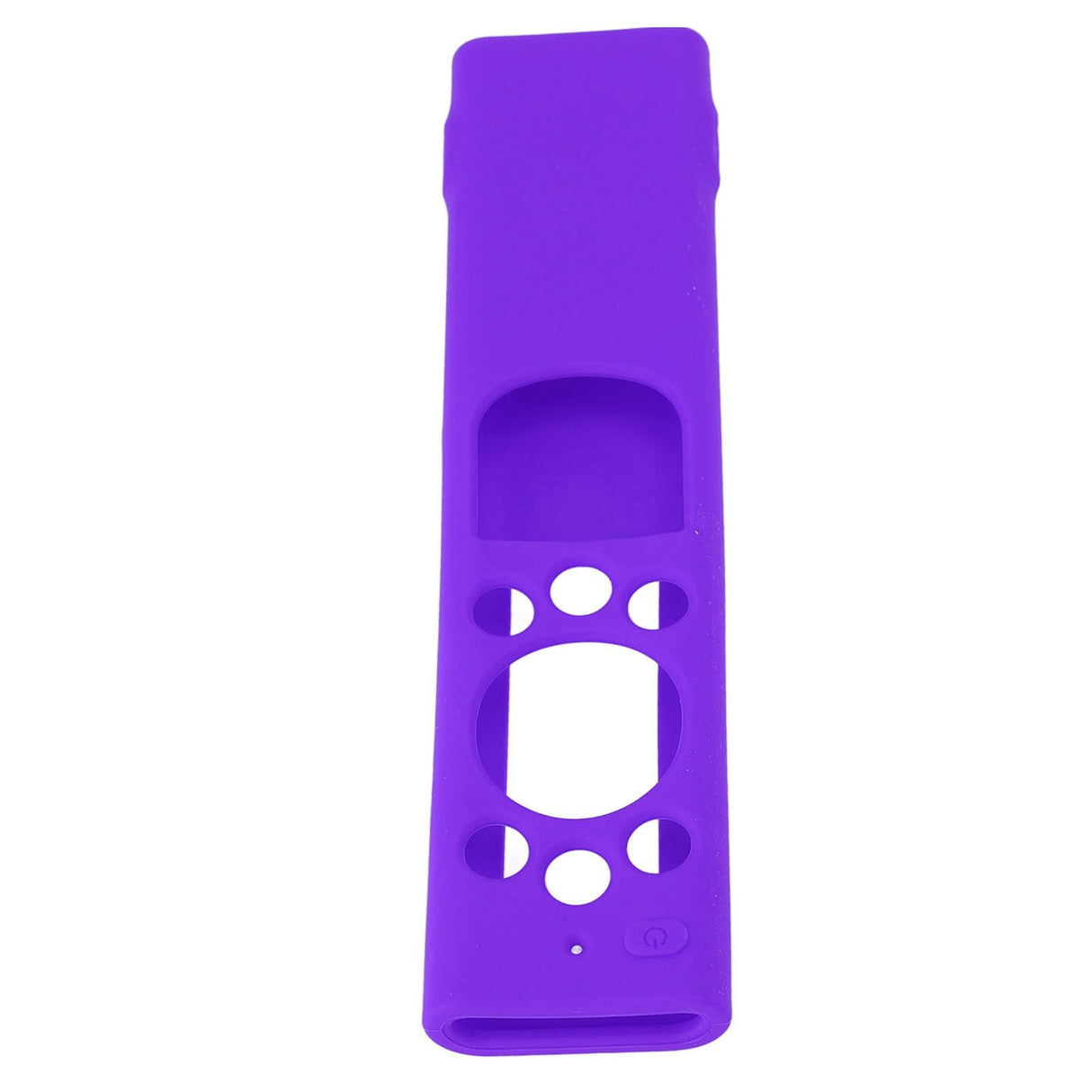 Anti Drop Remote Control Silicone Protective Cover Solar Cell Remote Control Replacement Cover for Samsung TM2180EcoBN59 Purple