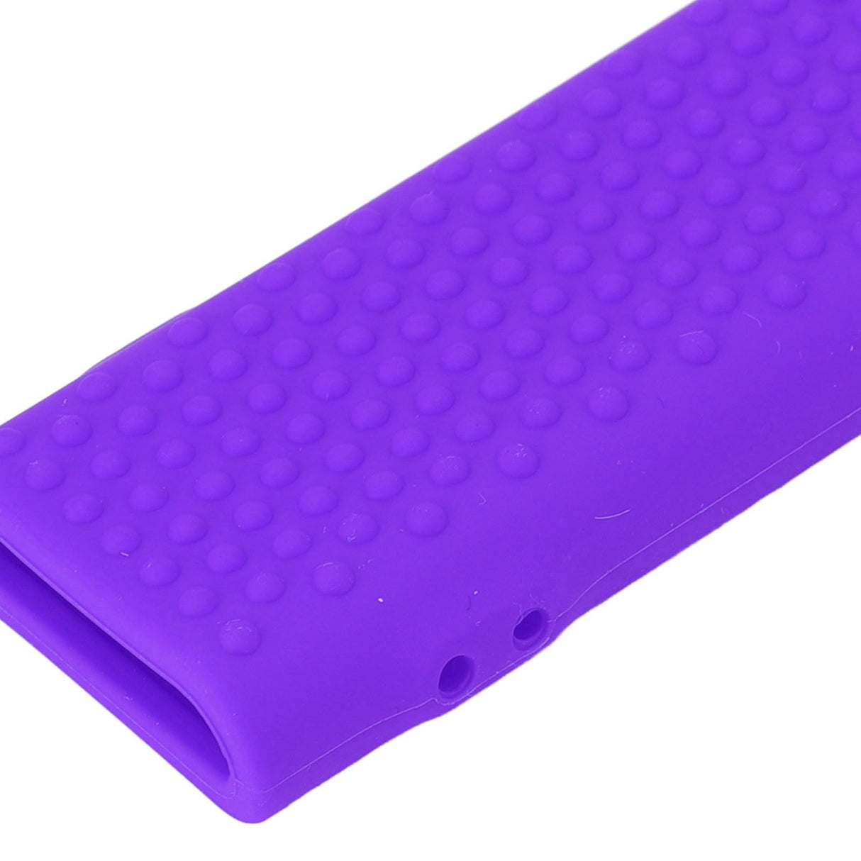 Anti Drop Remote Control Silicone Protective Cover Solar Cell Remote Control Replacement Cover for Samsung TM2180EcoBN59 Purple
