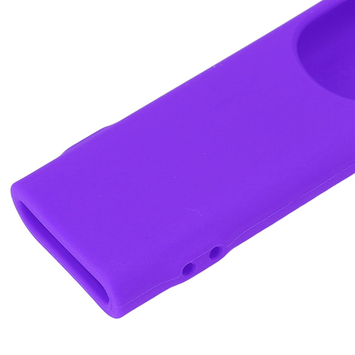 Anti Drop Remote Control Silicone Protective Cover Solar Cell Remote Control Replacement Cover for Samsung TM2180EcoBN59 Purple