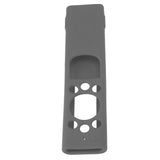 Anti Drop Remote Control Silicone Protective Cover Solar Cell Remote Control Replacement Cover for Samsung TM2180EcoBN59 Grey