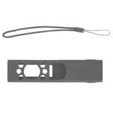 Anti Drop Remote Control Silicone Protective Cover Solar Cell Remote Control Replacement Cover for Samsung TM2180EcoBN59 Grey - Extra Image